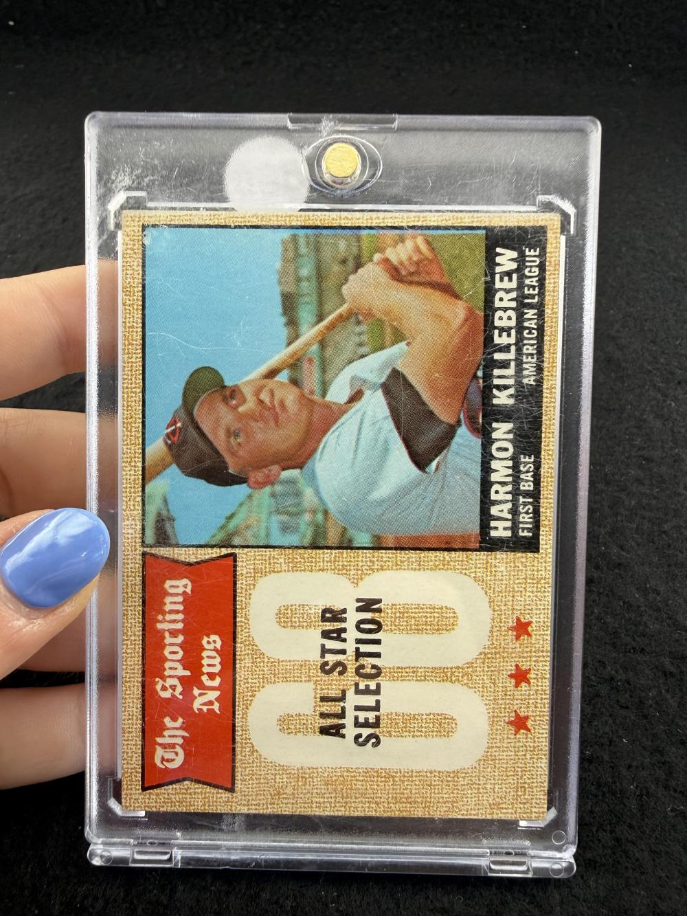 1968 Topps Harmon Killebrew Baseball Card