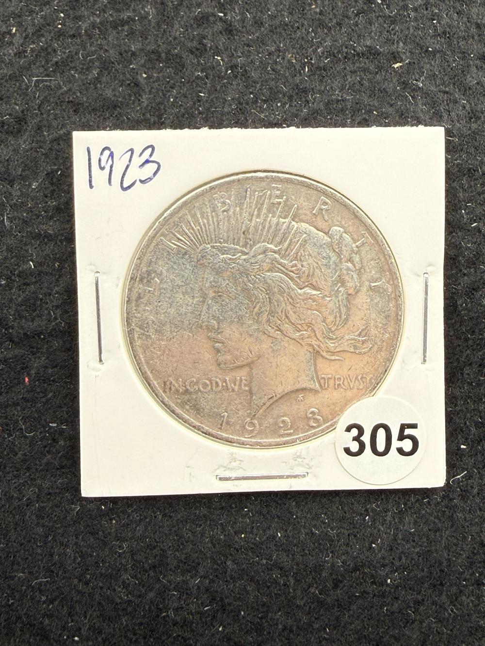 1923 Peace Silver Dollar Coin