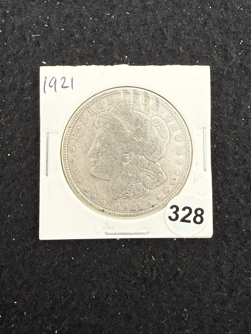 1921 Morgan Silver Dollar Coin