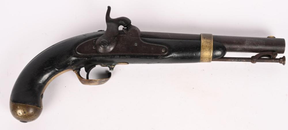 H. ASTON U.S. MODEL 1842 MARTIAL PISTOL