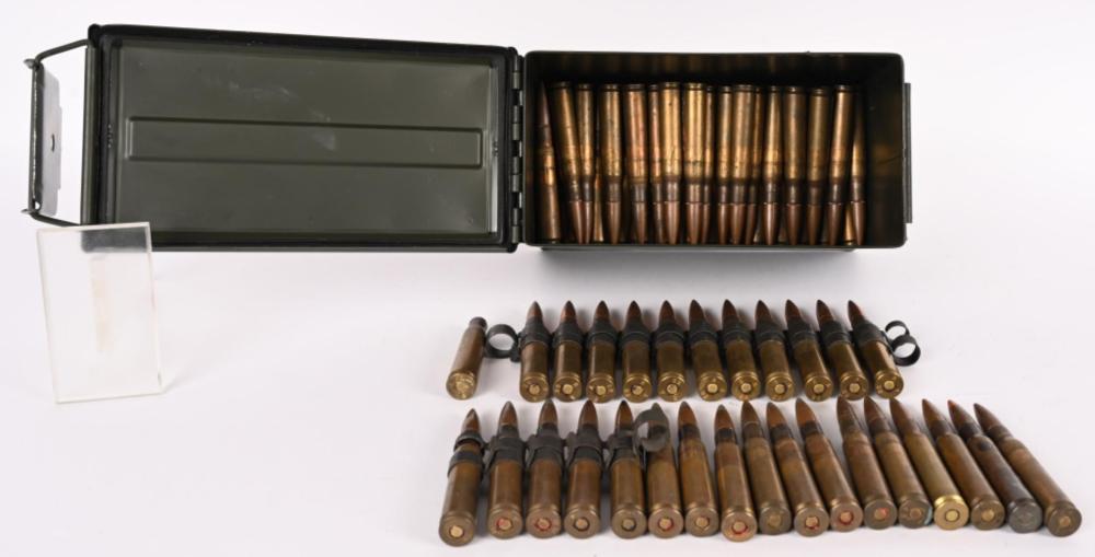 76 ROUNDS OF ASSORTED 50 BMG AMMUNITION