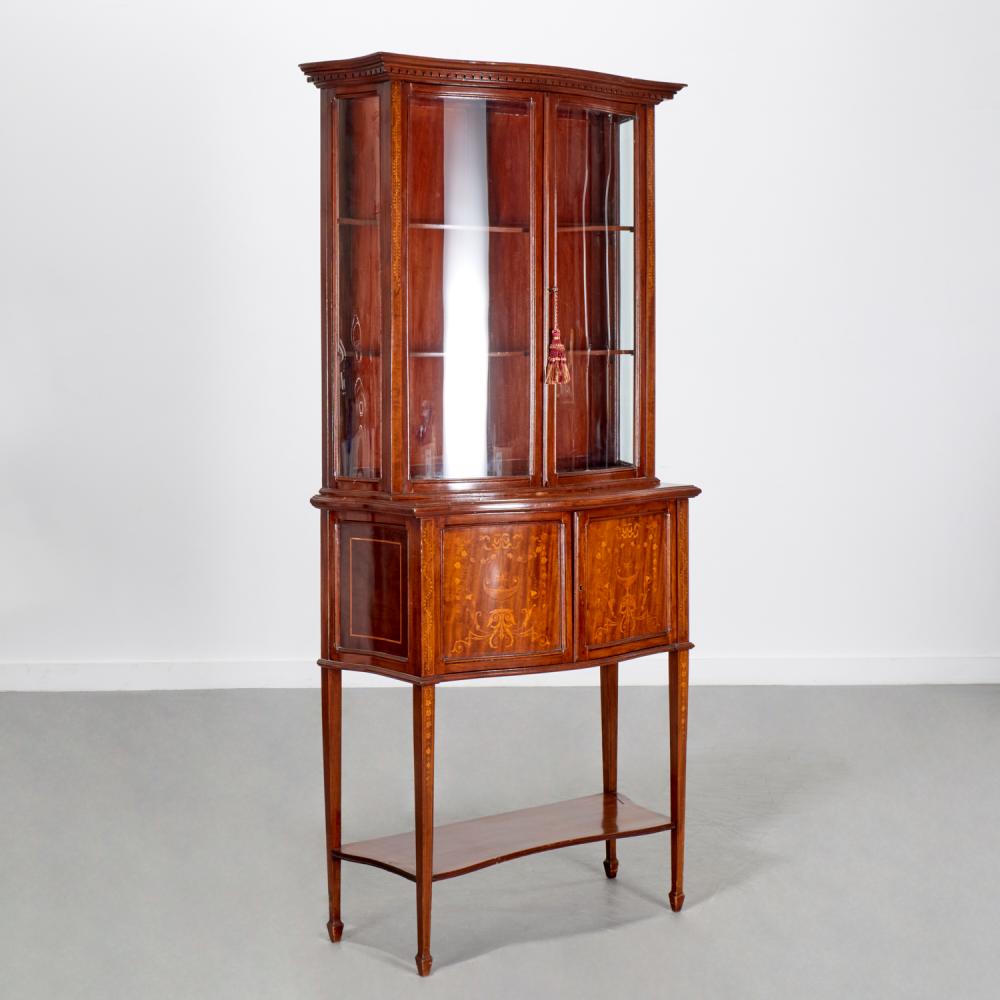 Edwardian marquetry inlaid ... image