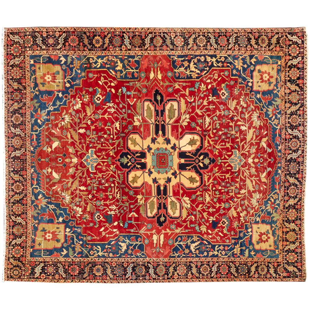 Antique Heriz Serapi rug image