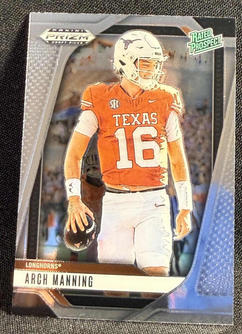 2025 PRIZM DRAFT PICKS ARCH MANNING RATED PROSPECT RC