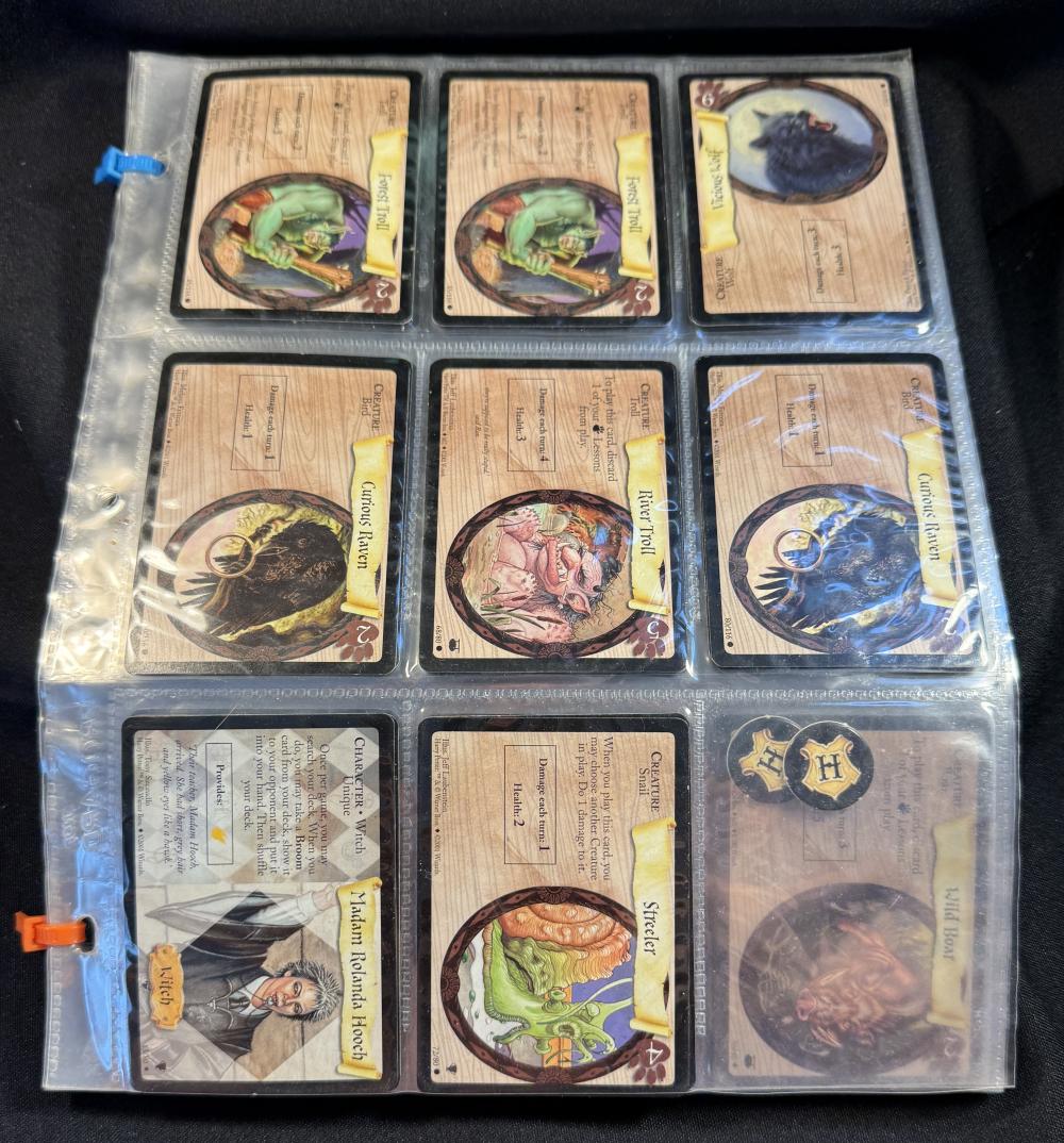 VINTAGE EARLY 2000'S HARRY POTTER TRADING CARDS (H)