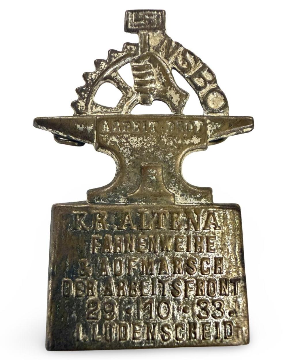 WWII KdF Altena Fahnenweihe... image