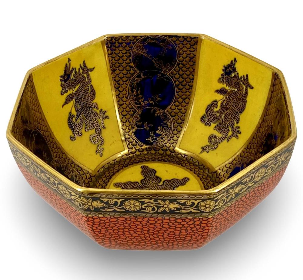 Chinese Mason’s Ironstone Painted Porcelain Bowl