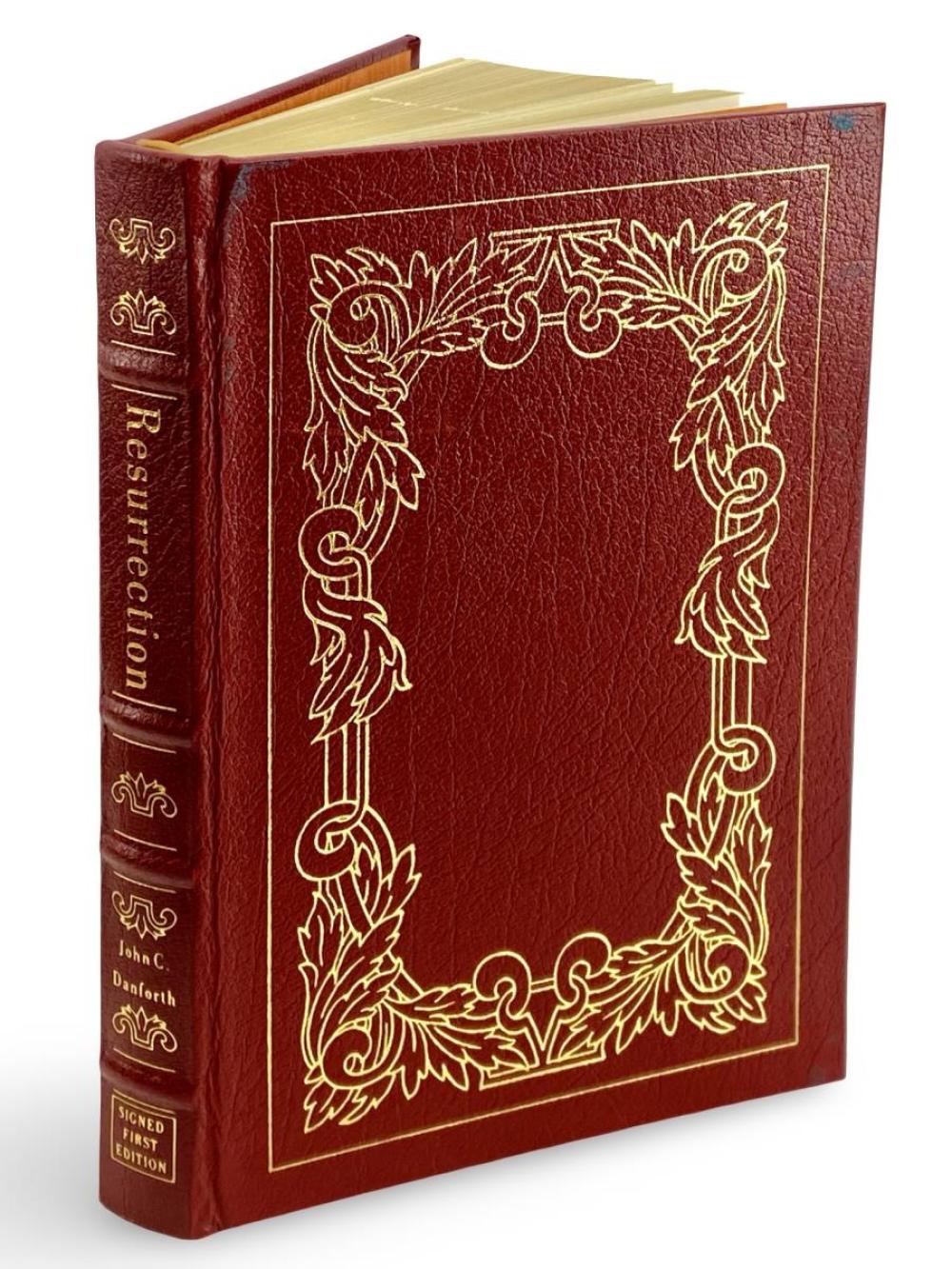 Signed First Ed. J.C. Danforth “Resurrection"