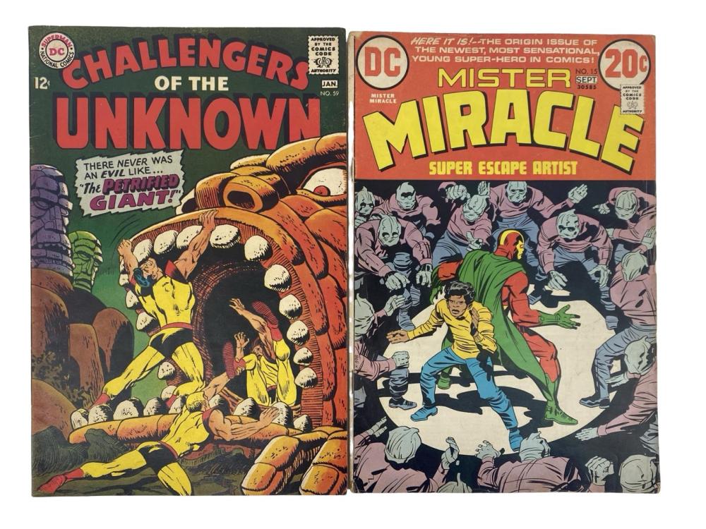 2pc Vintage DC Action Comic Books