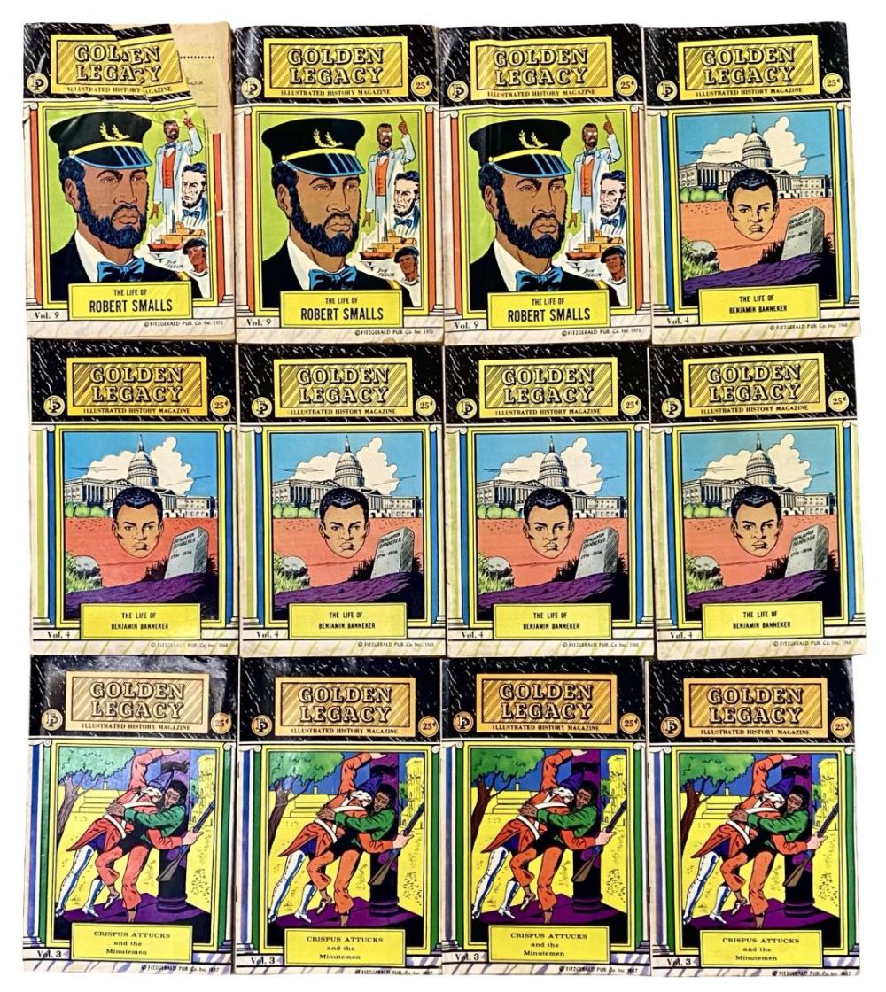 12pc Vintage Golden Legacy Comic Collection