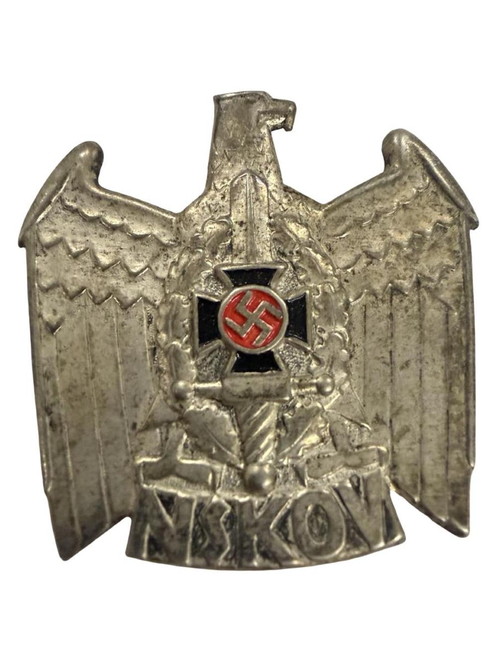 WWII German NSKOV Veterans Cap Eagle