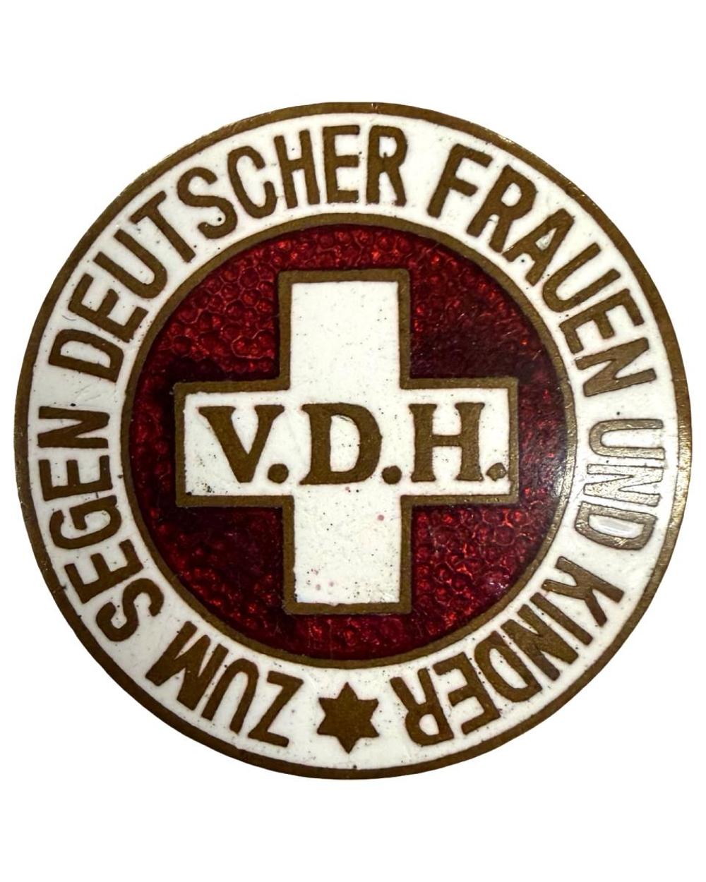 Pre-WWII German V.D.H. Midwives Badge