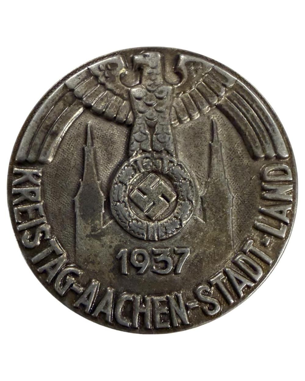 1937 Aachen Stadt-Land Kreistag Badge