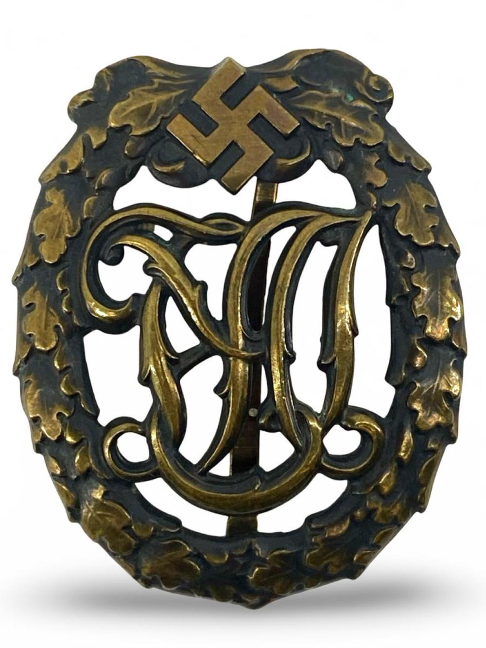 German DRL Bronze Sports Badge by Wagner