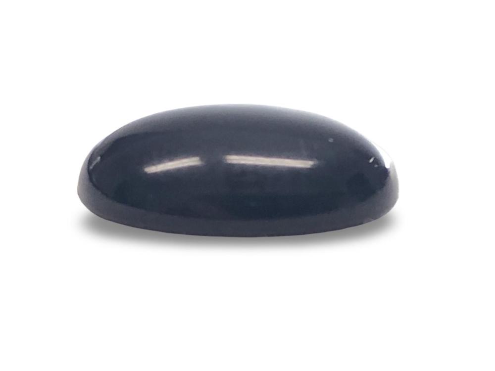 Approximately 4Cts Loose Black Onyx Cabochon