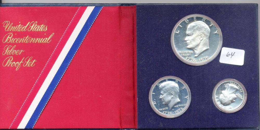 1777-1976 3 Piece Silver Proof Set