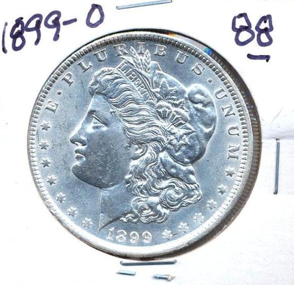 1899- O Morgan Dollar