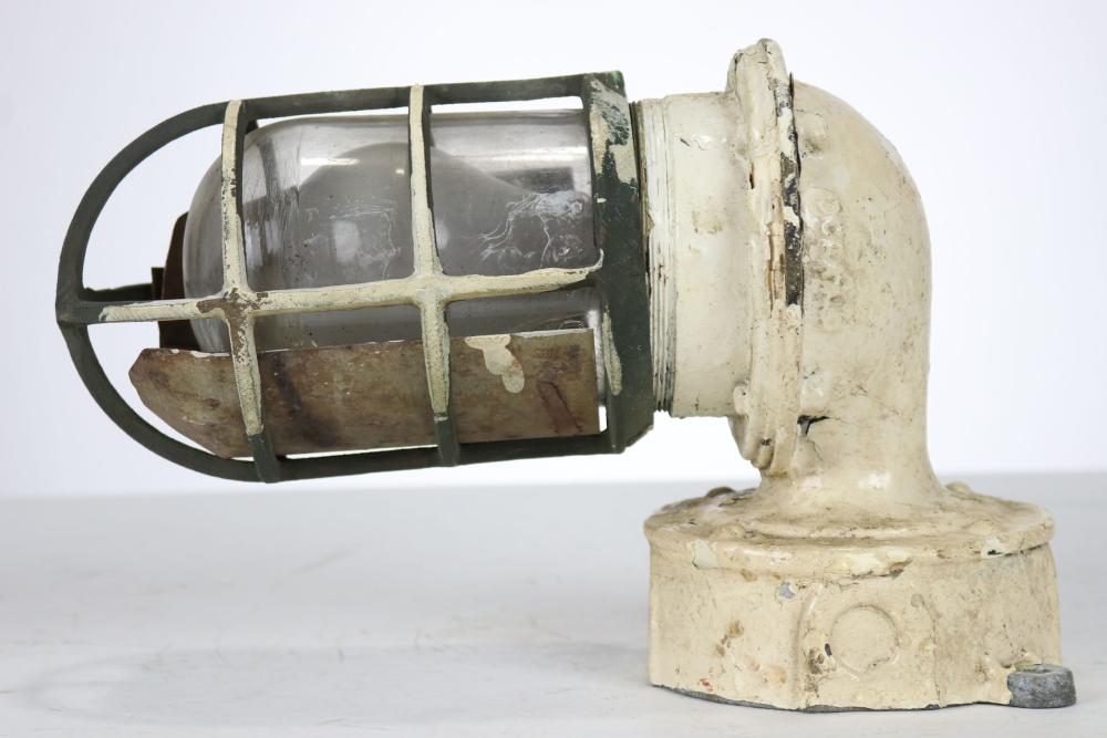 ORIGINAL BRONZE SHIPS LIGHT... image