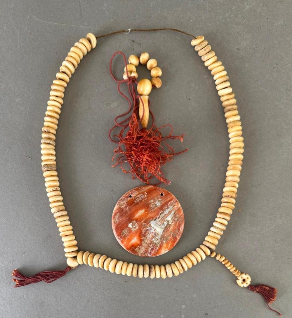 Indigenous Carved Shell Nec... image