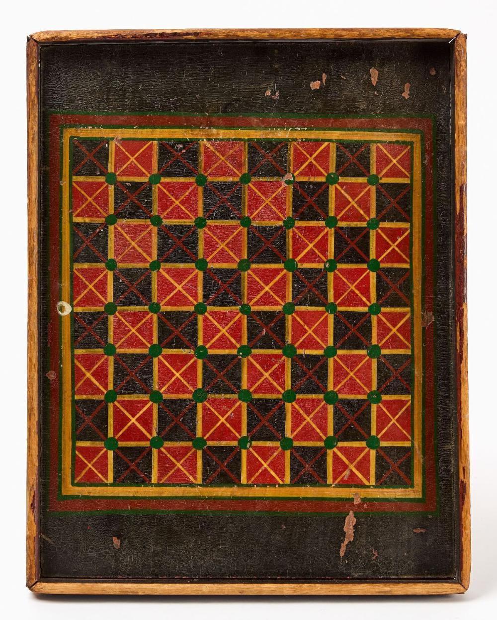 Painted Checkerboard
