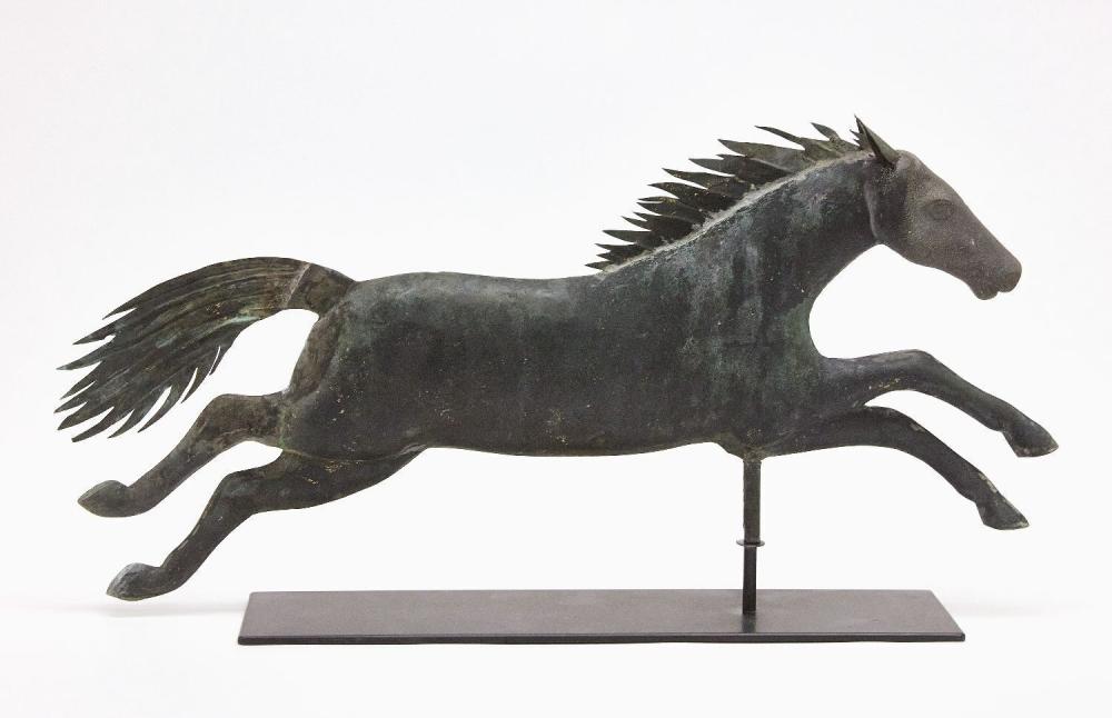 A. L. Jewell Flying Horse Weathervane