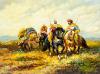 Vintage 20C American oil painting