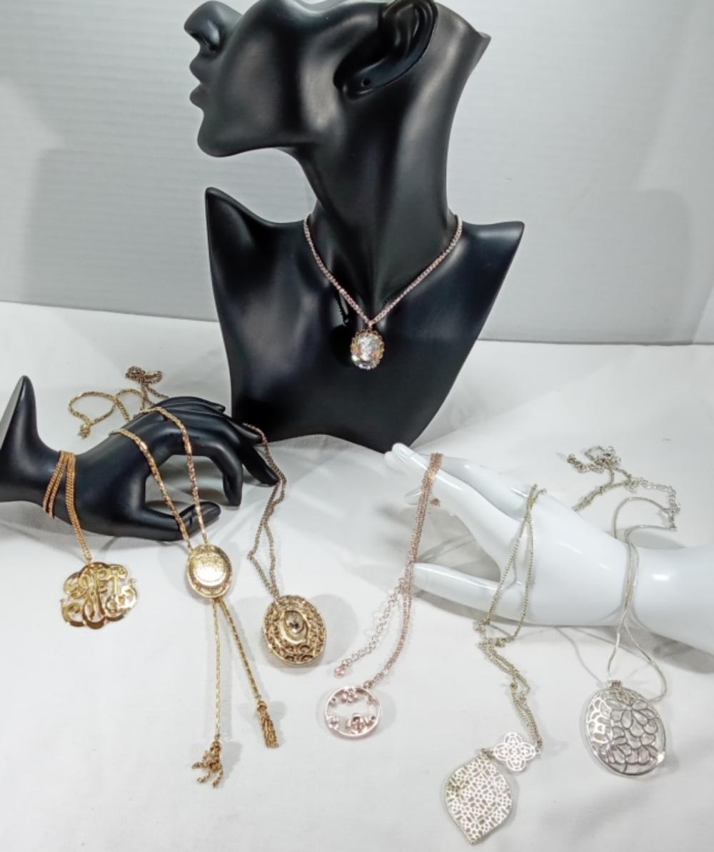 7 GOLD & SILVER-TONE NECKLACES