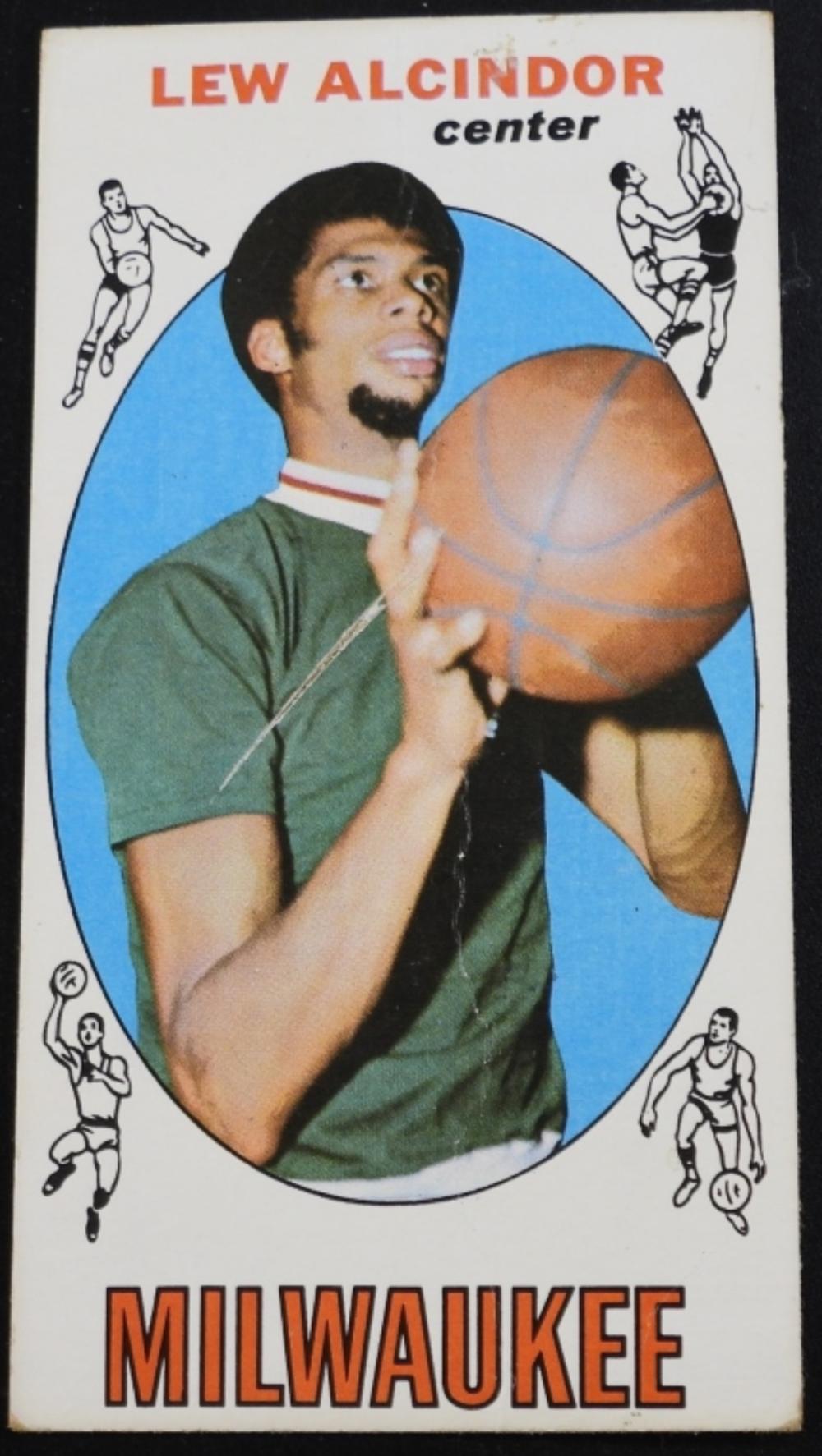 1969-70 Topps Lew Alcindor #25 Rookie Card