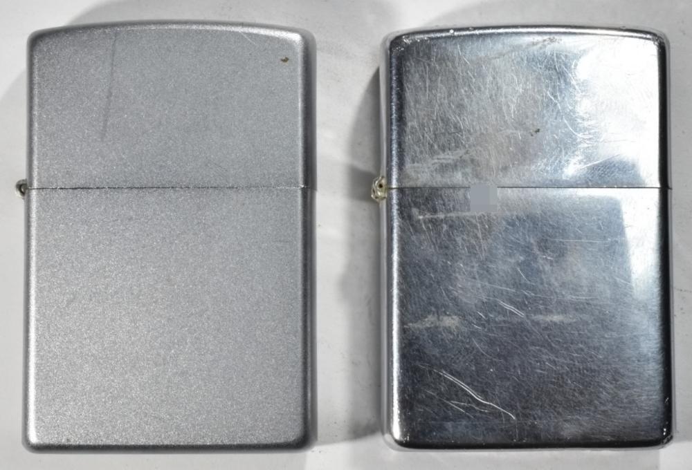PAIR OF VINTAGE ZIPPO LIGHTERS