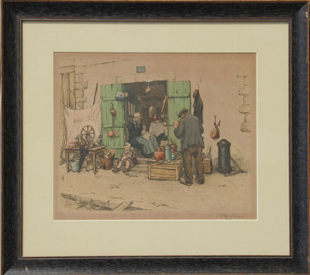 Tavik Frantisek Simon, Bric-a-Brac, Color Etching