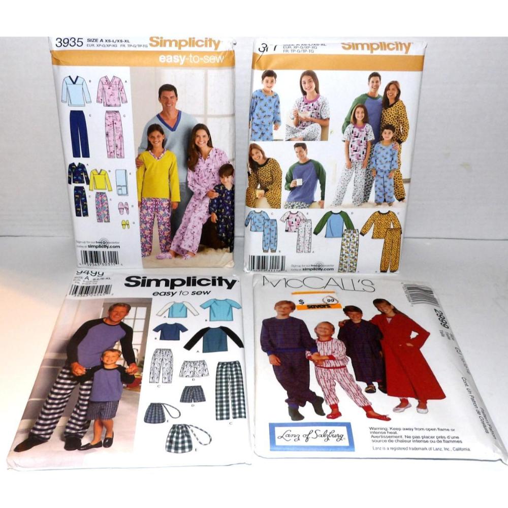 6 Uncut Clothing Patterns