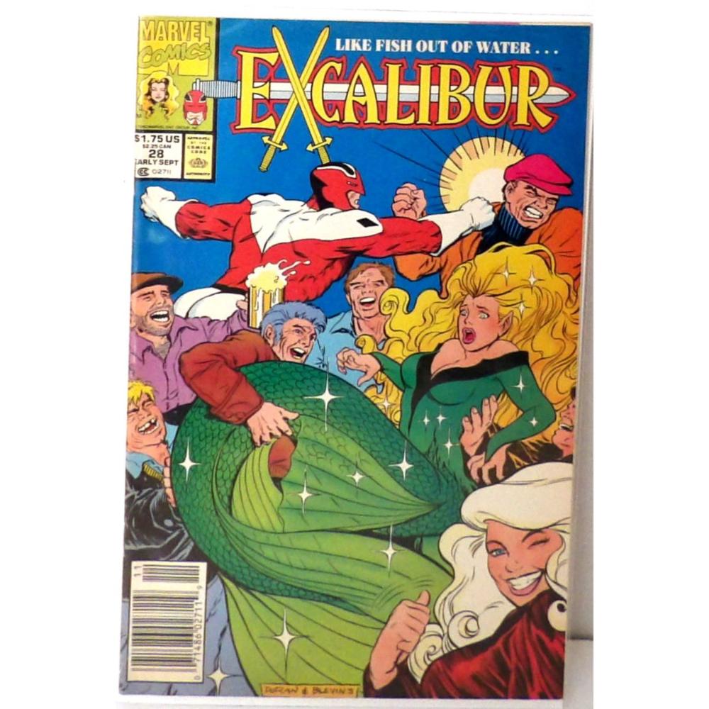 Marvel Comics EXCALIBUR #28 1990