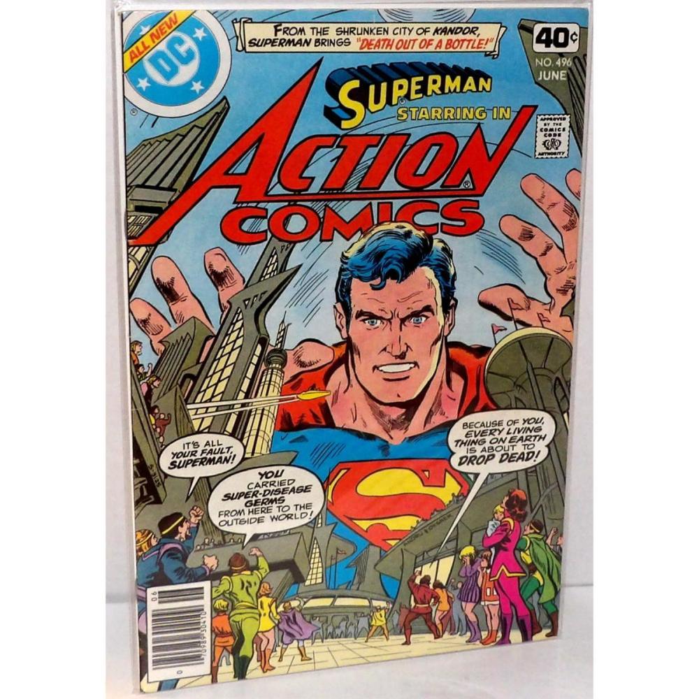 DC Comics SUPERMAN ACTION COMICS #496 1979
