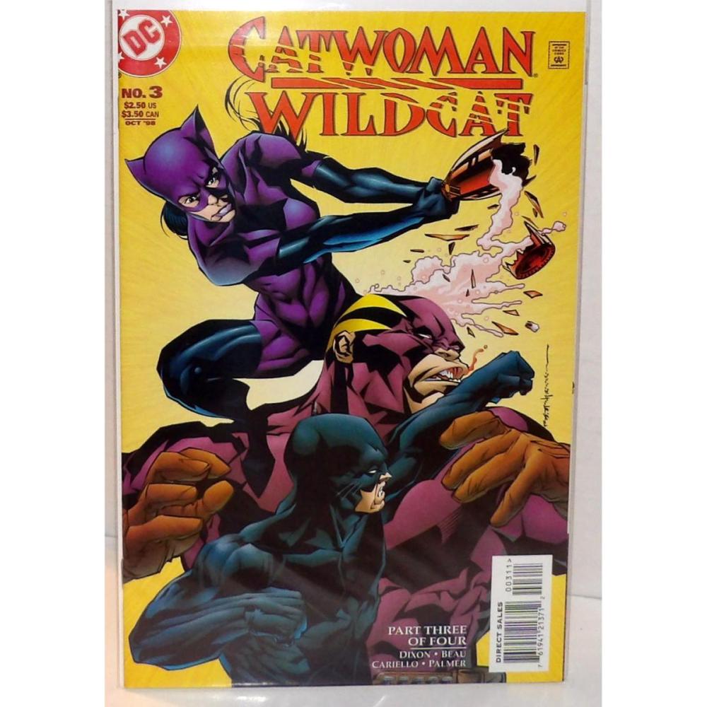 DC Comics CATWOMAN WILDCAT #3 1998