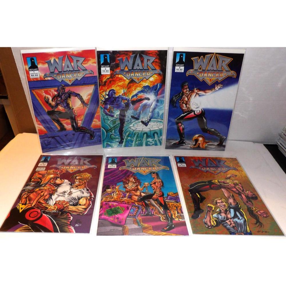 Defiant Comics WAR DANCER #1-#6 1994 complete set