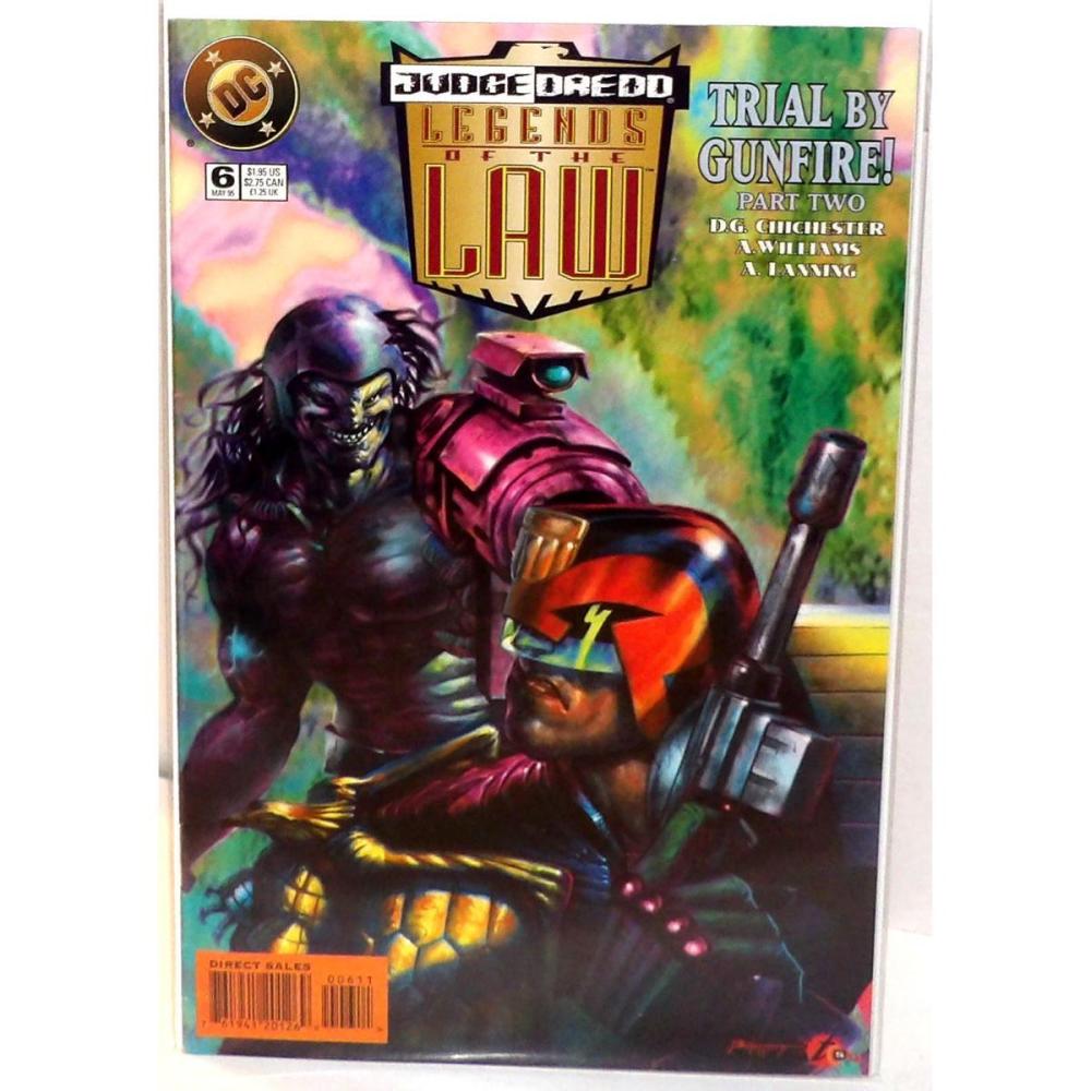DC Comics JUDGE DREAD Legend of the Law #6 1995