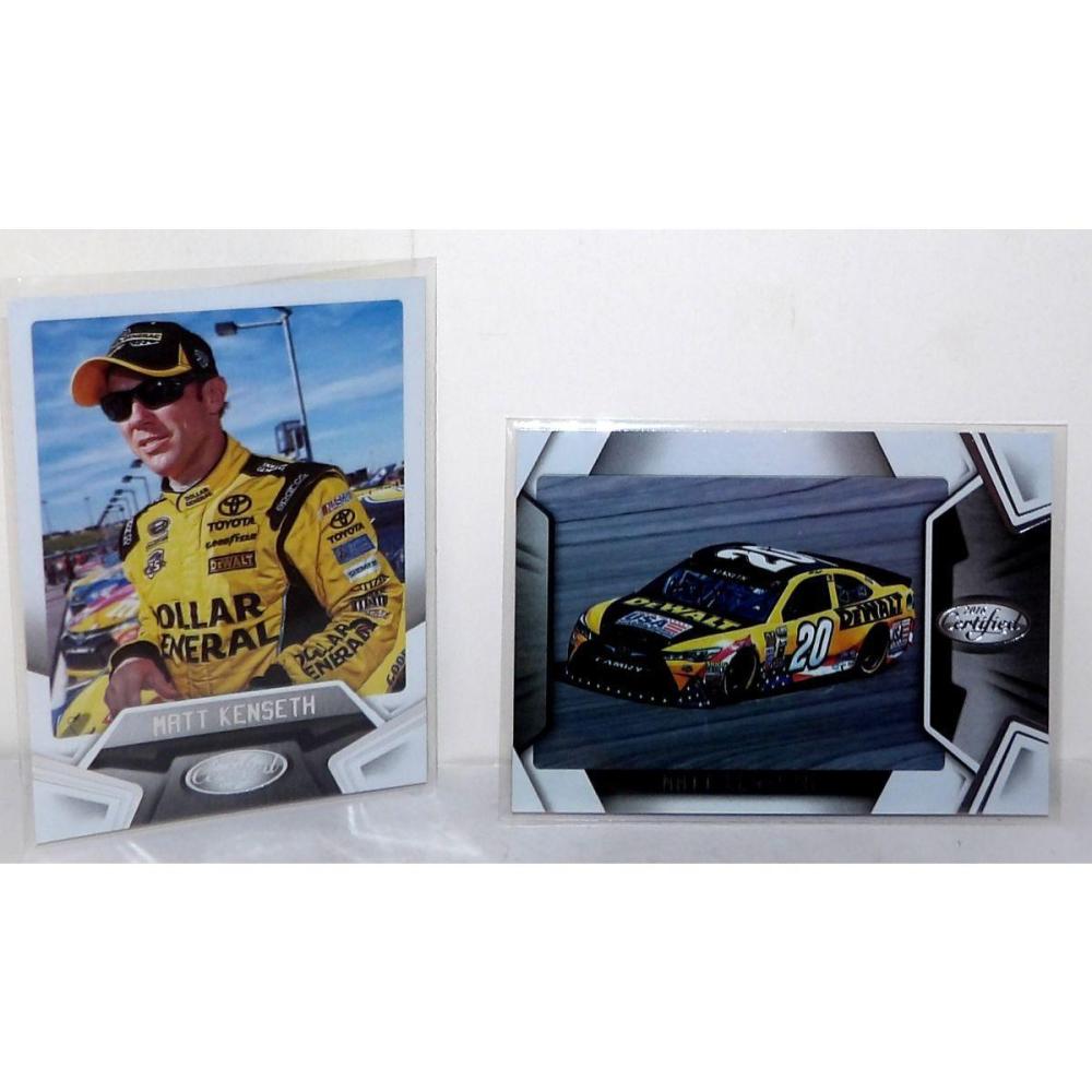 2 Panini Certified Nascar Racing Cards MATT KENSETH 2016
