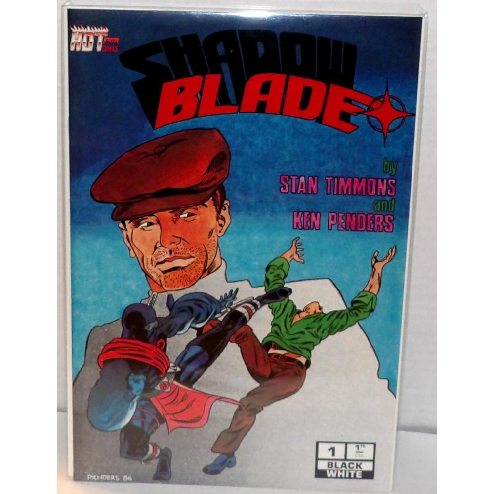 Hot Comics SHADOW BLADE #1 1987