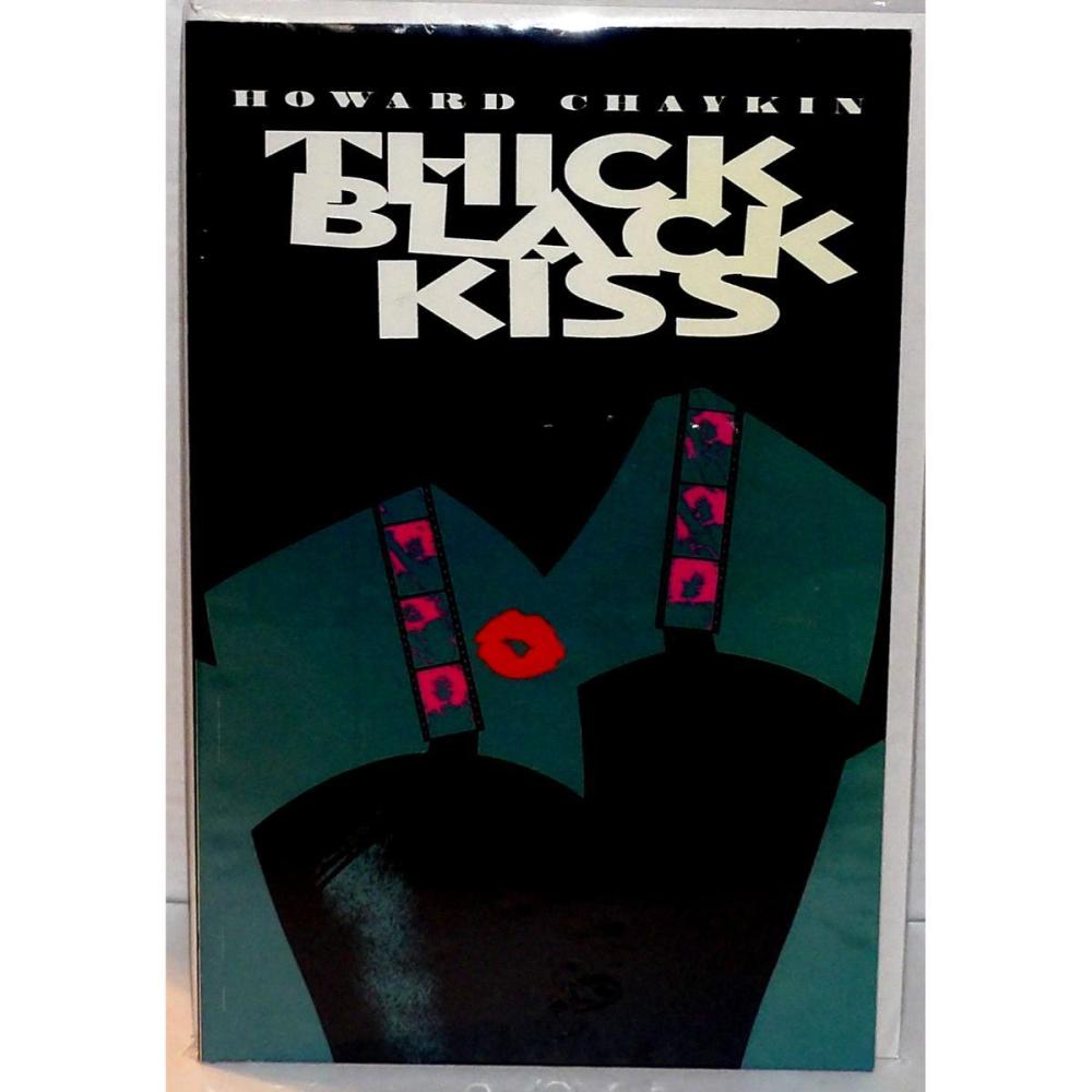 Vortex Comic THICK BLACK KISS #1-ST 1999 TPB