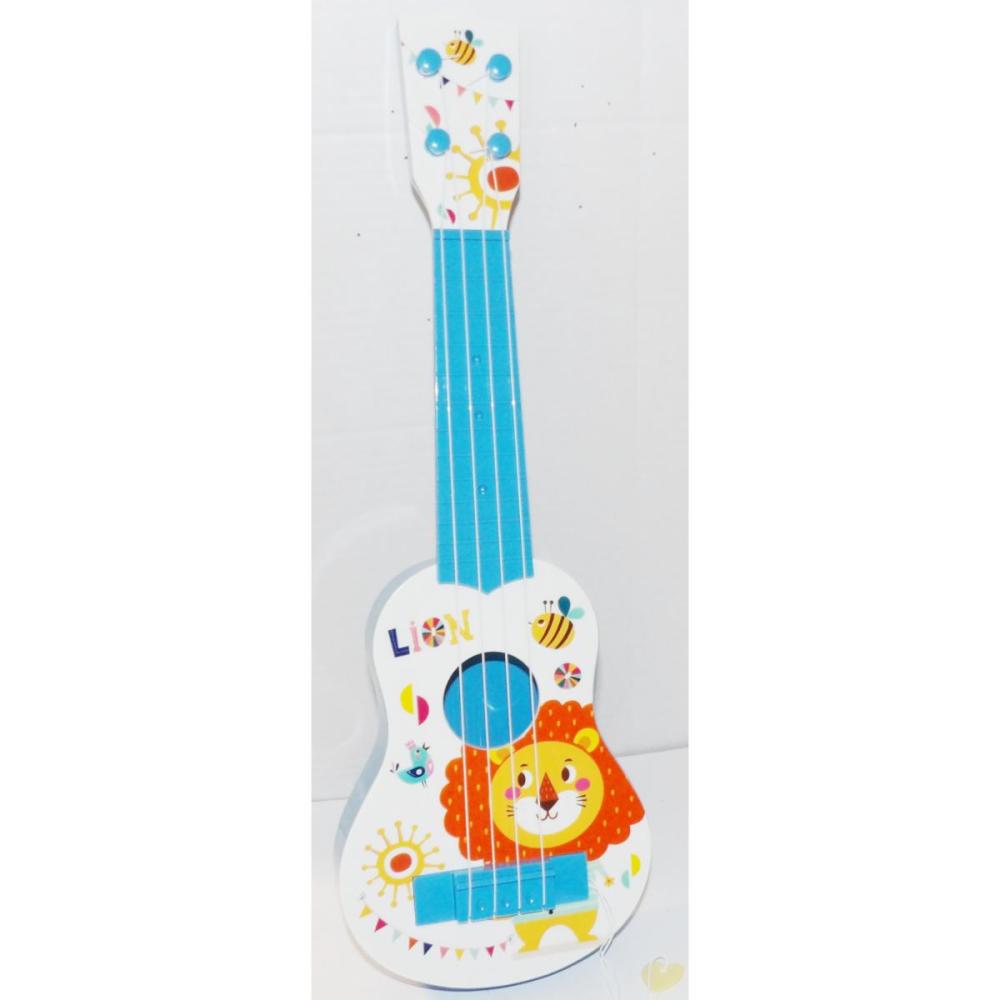 Kids Blue Toy Lion GUITAR