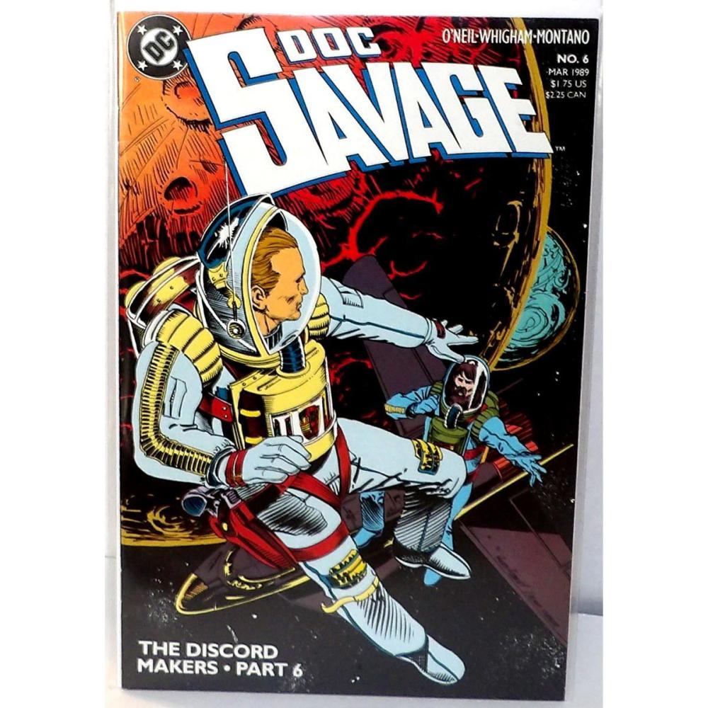 DC Comics DOC SAVAGE #6 1989