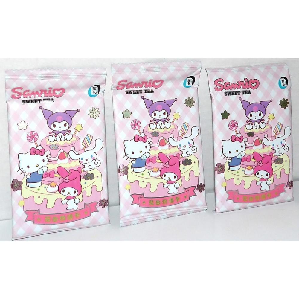 Sanrio HELLO KITTY SWEET TEA TRADING CARDS 3 packs