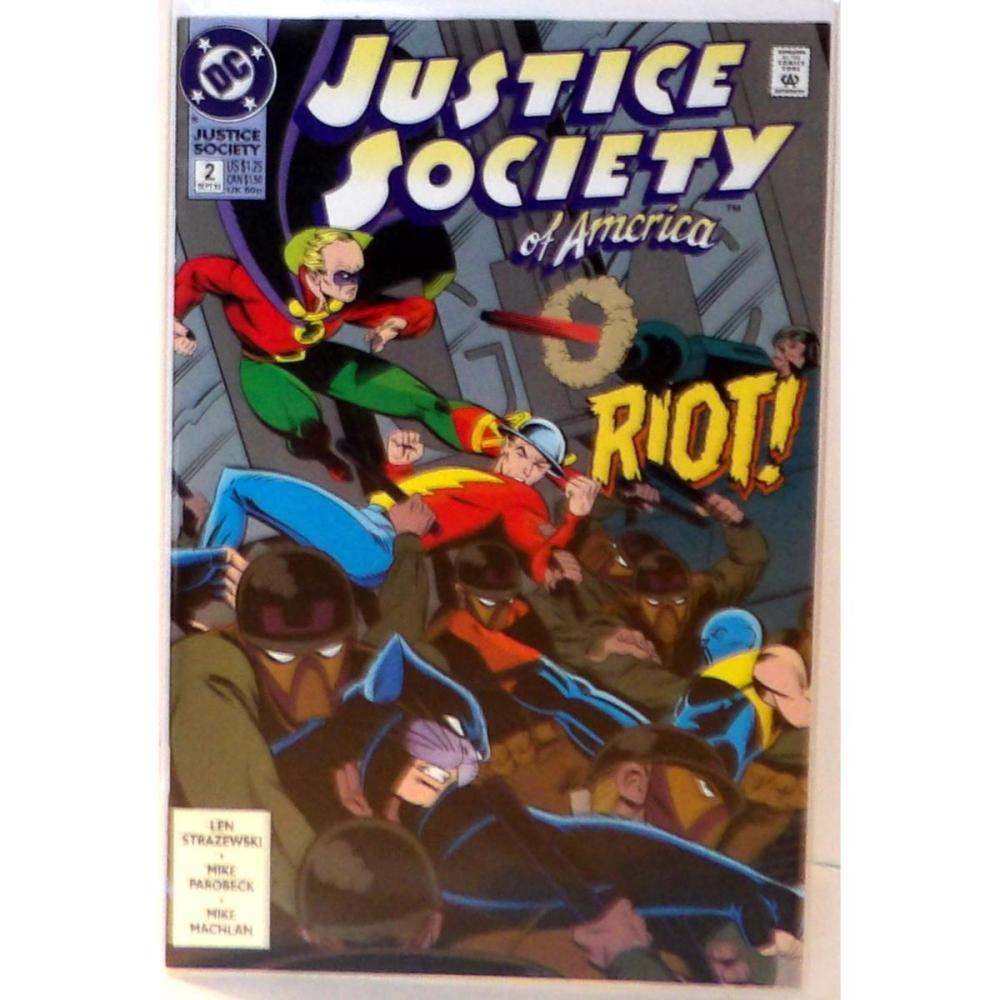 DC Comics JUSTICE SOCIETY of AMERICA #2 1992
