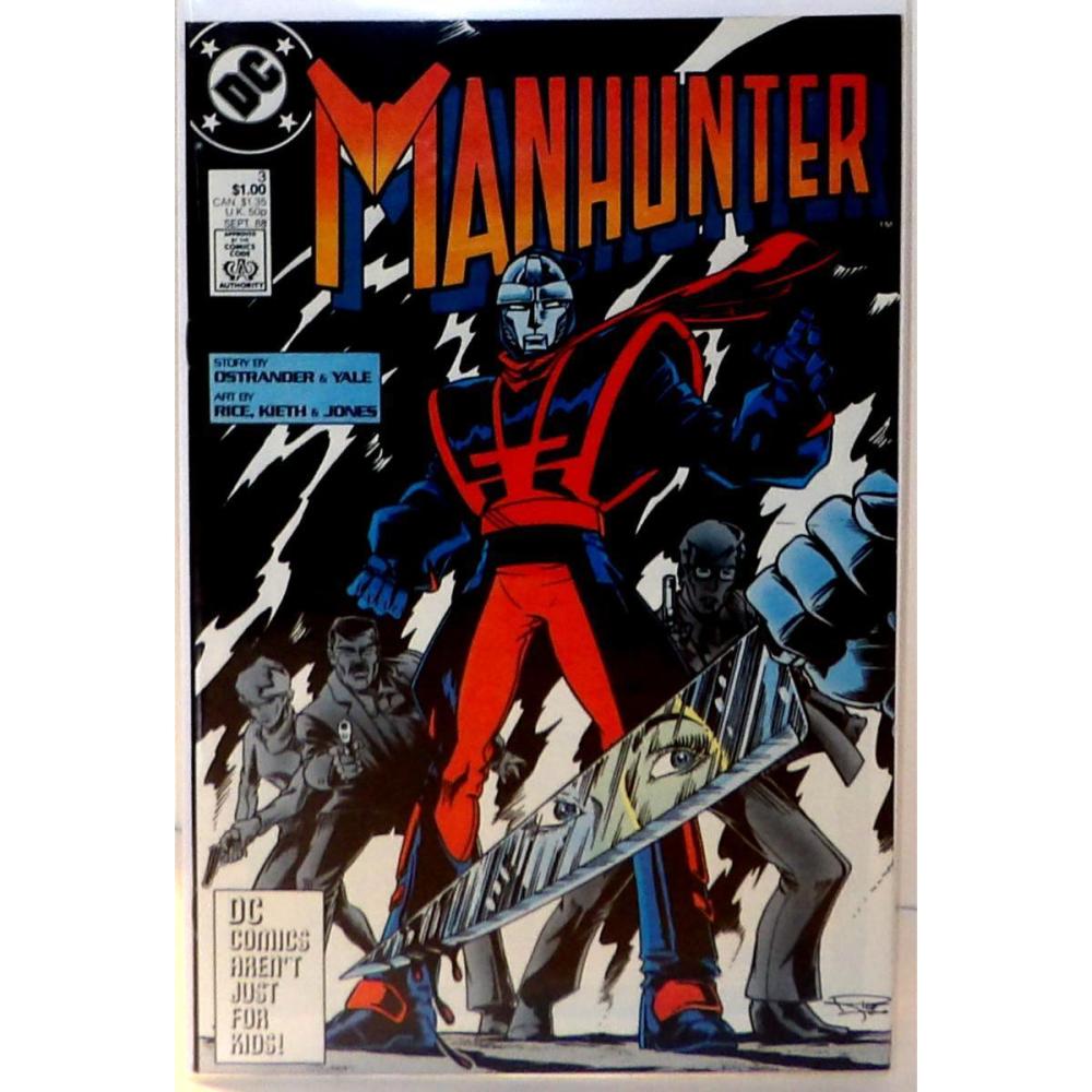 DC Comics MANHUNTER #3 1988