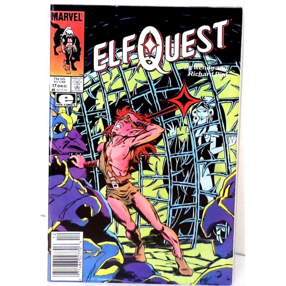 Marvel Comics ELFQUEST #17 1986
