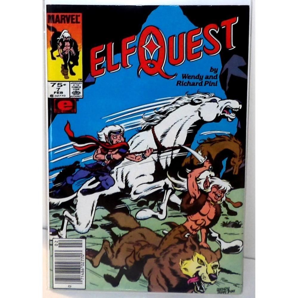 Marvel Comics ELFQUEST #7 1986