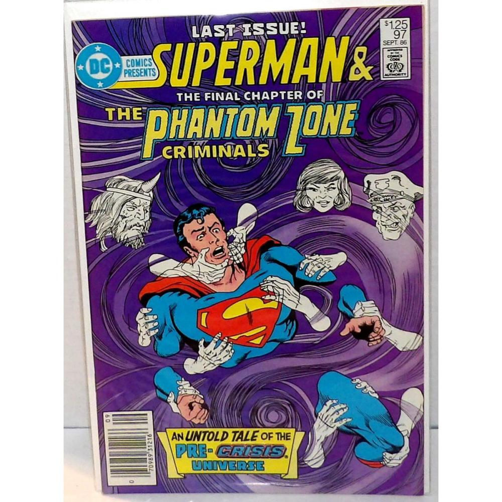 DC Comics Presents SUPERMAN & The Phantom Zone Criminals #97 1986