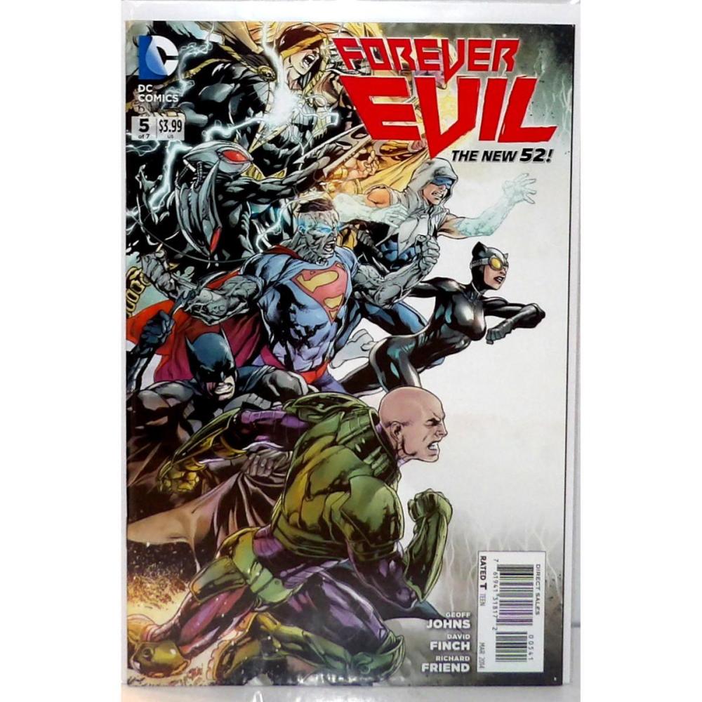 DC Comics FOREVER EVIL #5D 2014 Limited 1 for 100 Connecting Variant Cover
