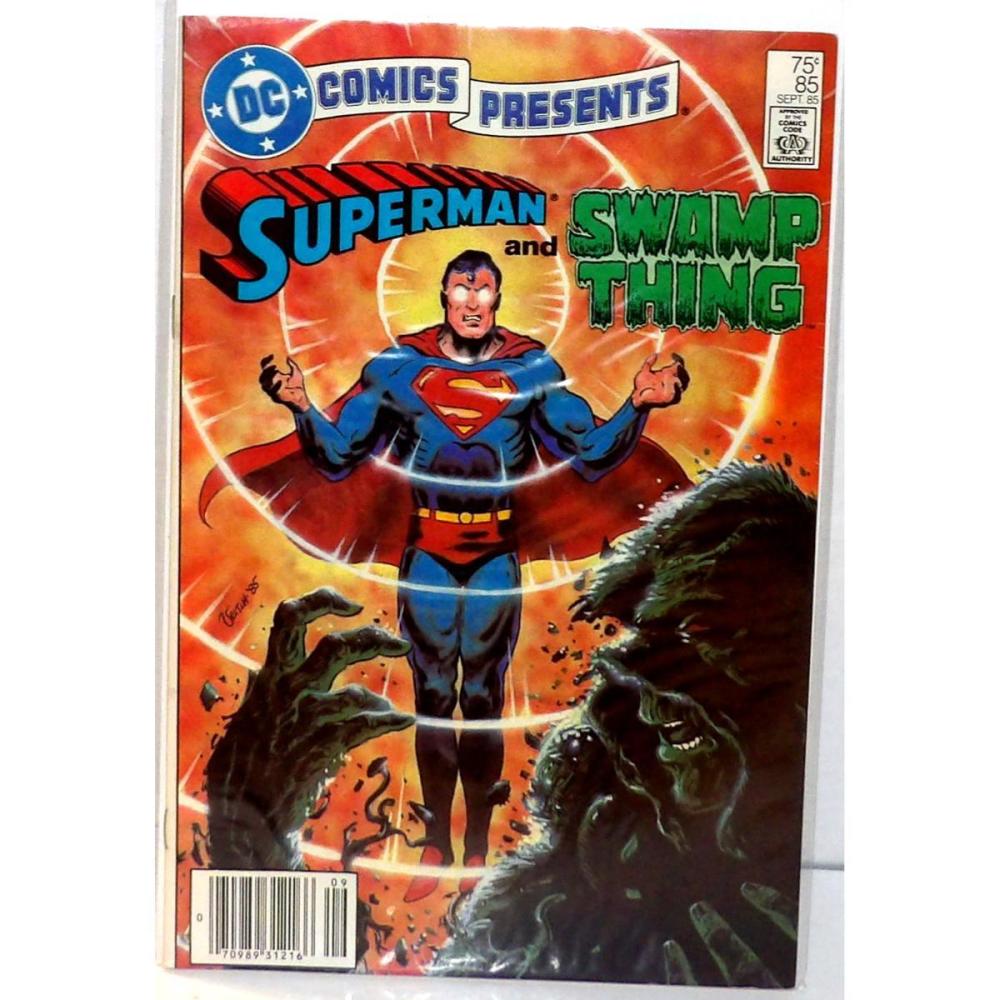 DC Comics Presents SUPERMAN & Swamp Thing #85 1985