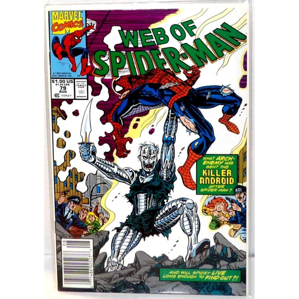 Marvel Comics WEB of SPIDER-MAN #79N 1991 Newsstand Edition